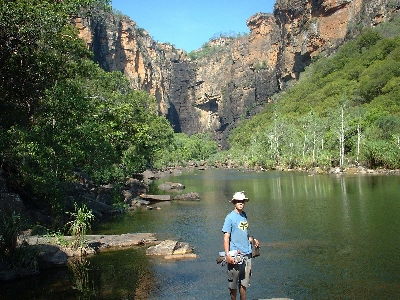 Jim Jim Falls - dry!