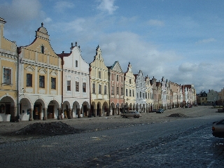 Main square at Telc