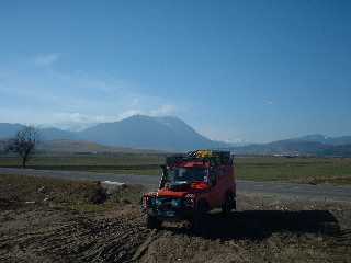 road south of Brasov