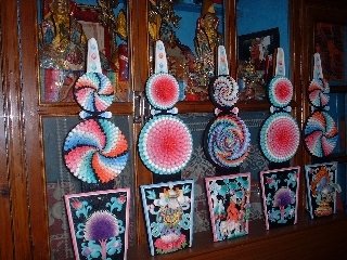 Tibetan butter sculptures