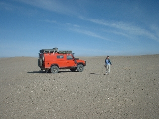 Jill in the desert