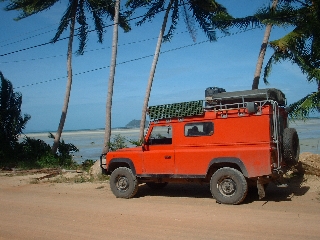 driving around Ko Phangan