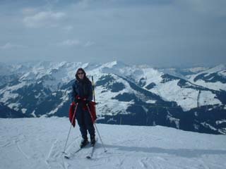 Skiing at Kitzbuhel